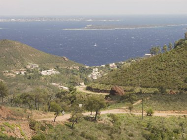  Esterel Ulusal Ormanı, Fort Domaniale de l 'Esterel. Massif de lesterel Provence Fransa