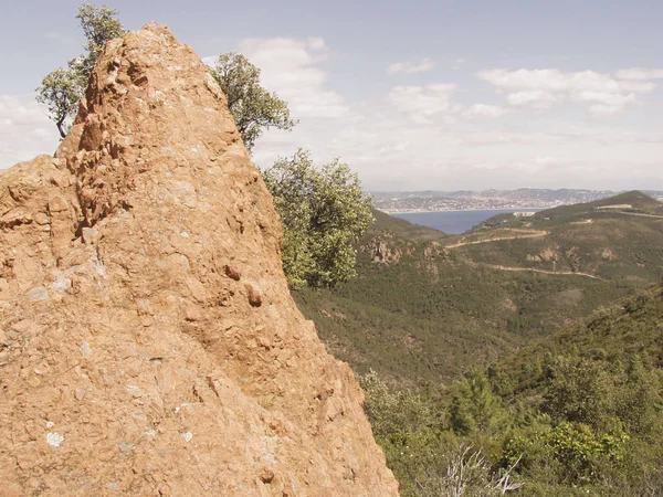 Fort Domaniale Esterel Nationaal Bos Van Esterel Massif Lesterel Provence — Stockfoto