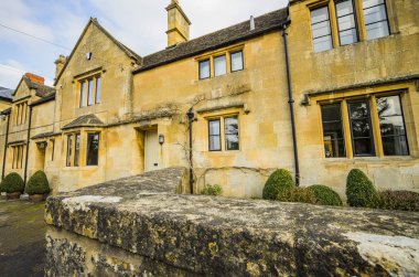 cotswolds İngiltere de sevimli güzel yazlık