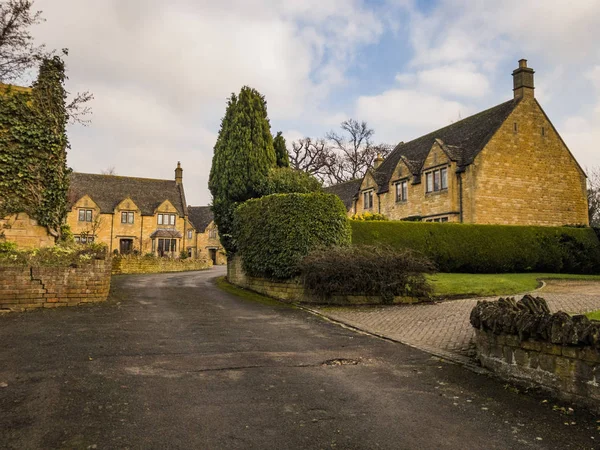 Cute Pretty Cottage Cotswolds England — Stock Photo, Image