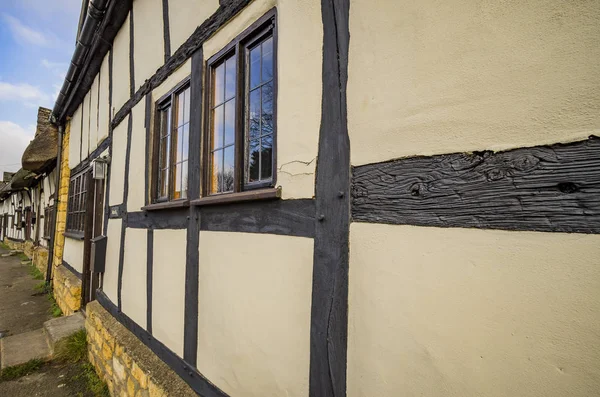 Niedliches Hübsches Ferienhaus Den Cotswolds England — Stockfoto