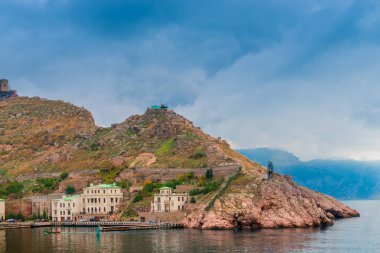 Rocky Dağları, Balaklava, Crimea manzara