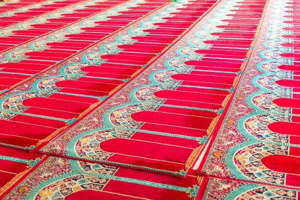 a carpet on the floor in a Muslim church for worshipers