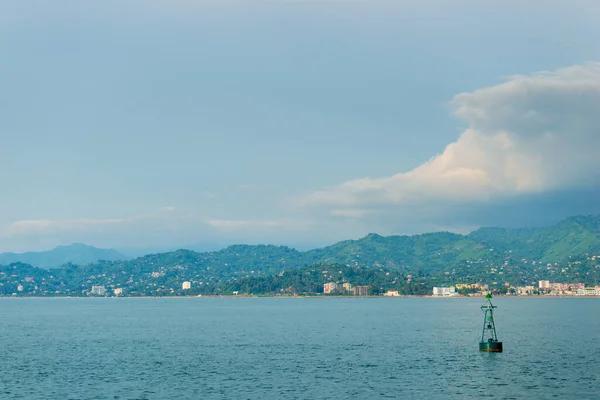 View Sea Mountains Bay Caucasus — Stock Photo, Image