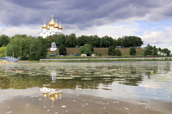 Antagande Domkyrkan Domkyrkan Den Ortodoxa Kyrkan Yaroslavl Stift Yaroslavl Den — Stockfoto