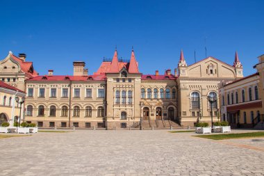 Rybinsk. Yaroslavl bölgesi. tahıl exchang yeni bina