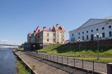 Rybinsk. Yaroslavl bölgesi. tahıl exchang yeni bina