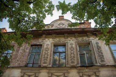 Rybinsk. Yaroslavl bölgesi, inters eski bir tüccar evi