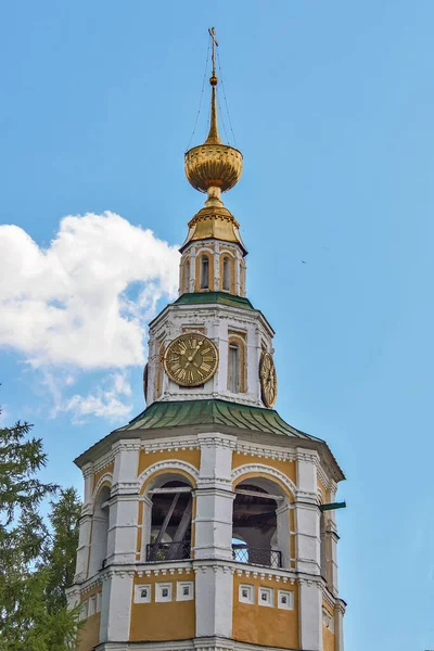Uglichi. Jaroslavská oblast. Uglich Kremlin. Transfigurace katedrála — Stock fotografie