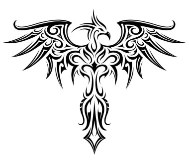 Phoenix dövme şekli