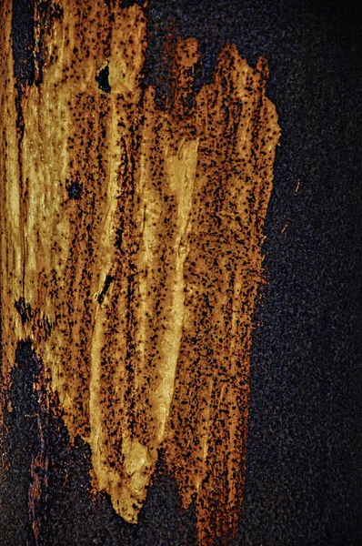 Антикори Фону Браун Синіх Крапках Жовта Пляма Старих Фарба Текстуровані — стокове фото