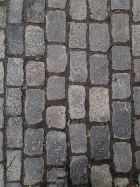 Eski taş blok granit. Arka plan ve taş dokusuna.