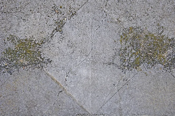 Gray Concrete Texture Background Cracks Scratches Damage — Stock Photo, Image