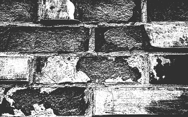 Distress Old Brick Wall Texture Eps8 Vector — Stock Vector