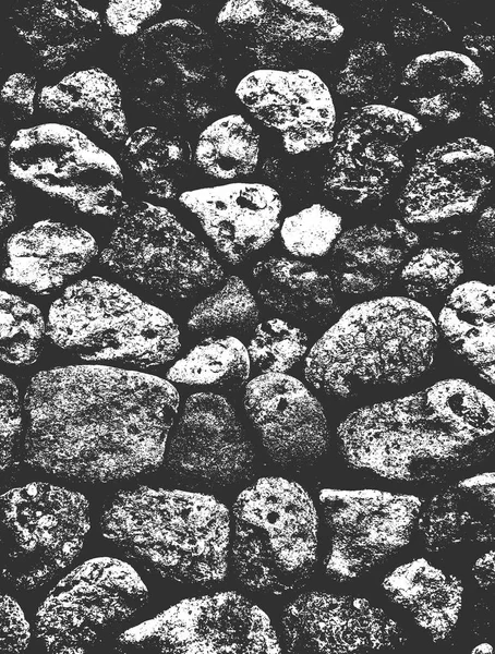 苦痛海または海海岸ビーチ石 小石のテクスチャ Eps8 ベクトル — ストックベクタ