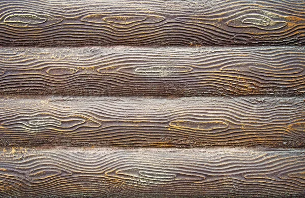 Wall Background Stone Texture Exterior Finishing Stone Design Wood Structure — Stock Photo, Image