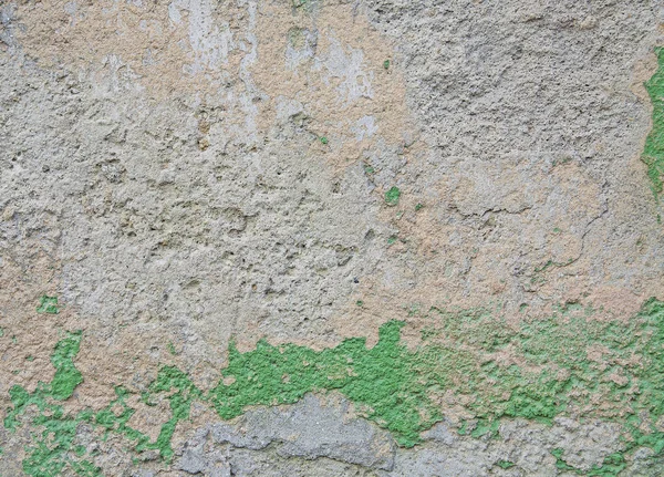 Texture Fond Vieux Béton Endommagé Avec Des Restes Plâtre Peinture — Photo