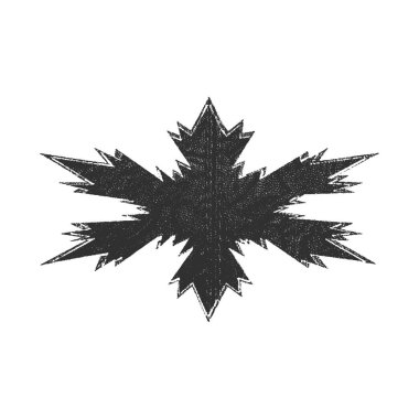 Sıkıntı siyah beyaz Kumaş dokulu ve süsleme. EPS 8 vektör.