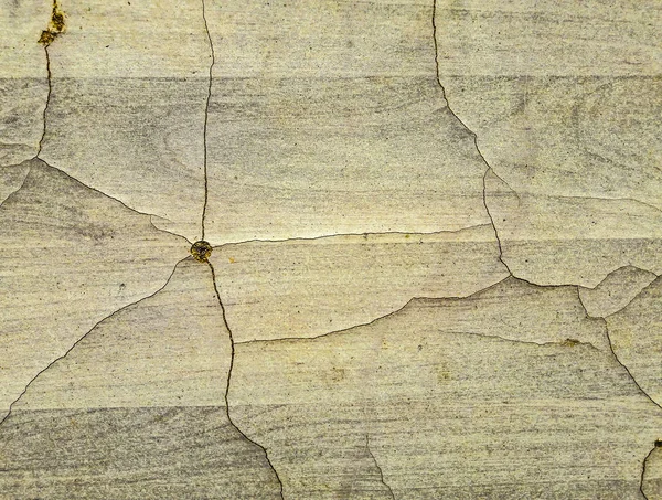 Textural Background Dirty Cracked Old Board Damages Texture Wood — Stock Photo, Image