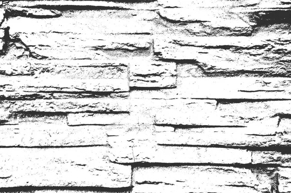 Nöd gamla tegel vägg textur. — Stock vektor
