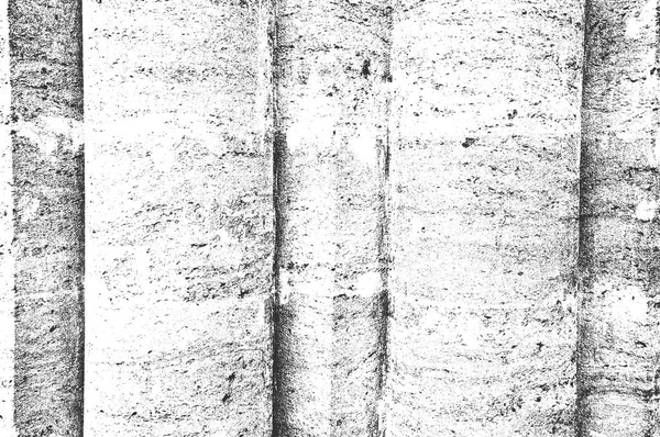 Vészjelző régi repedt betonfal textúra. — Stock Vector