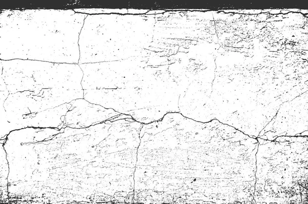Angustia antigua textura de pared de hormigón agrietado . — Vector de stock