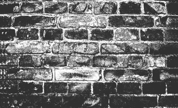 Distress textura de pared de ladrillo viejo . — Archivo Imágenes Vectoriales