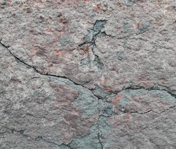 Gray Concrete Texture Background Damage Cracked Stone Wall Background — Stock Photo, Image