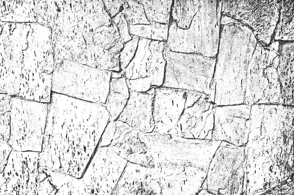 Distress old cracked concrete wall texture. — Stock Vector