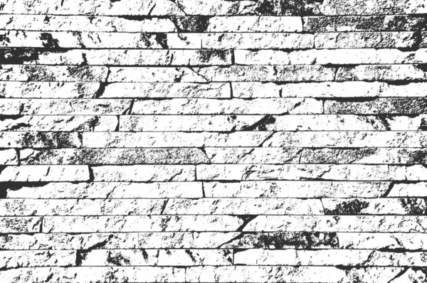 苦痛の古いレンガの壁のテクスチャ。Eps8 ベクトル. — ストックベクタ