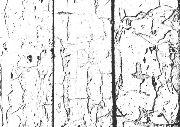 扭曲旧的干燥木制纹理。Eps8 向量. — 图库矢量图片