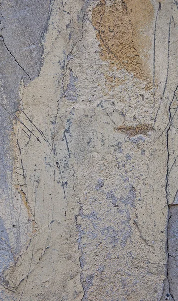 Grijs Beton Texturen Achtergrond Scheuren Krassen Schade Gebarsten Stenen Muur — Stockfoto