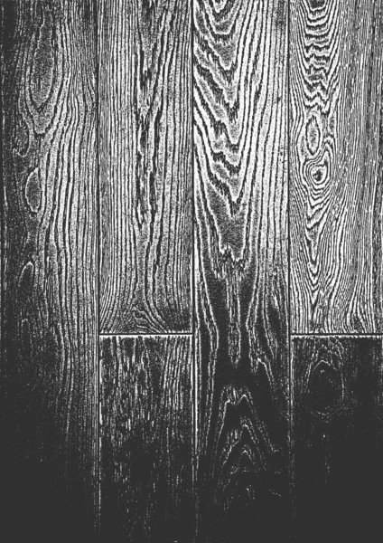 Stará, suchá dřevěná textura. Černobílá grunge backgrou — Stockový vektor