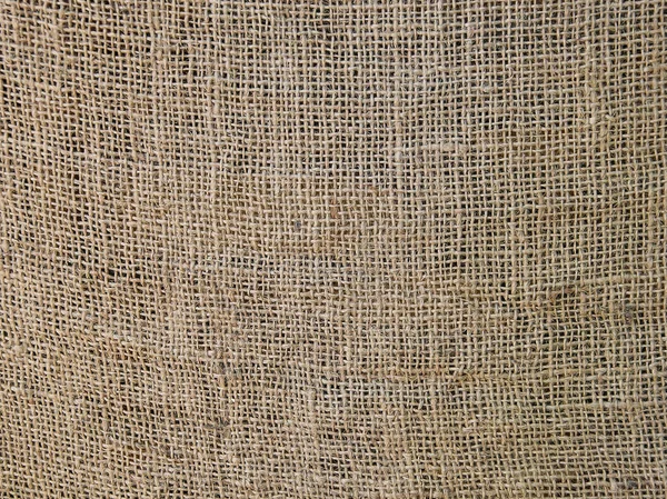 Texturas Fundo Serapilheira Pano Velho Danificado Burlap Sujo Close — Fotografia de Stock