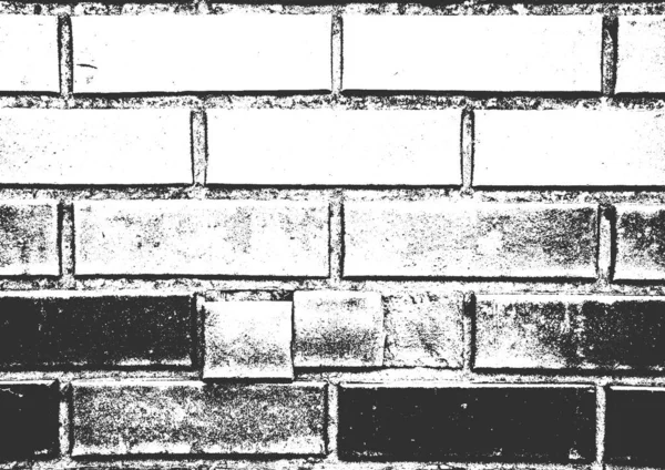 Distress vecchie trame murarie in mattoni. Vettore EPS8 . — Vettoriale Stock