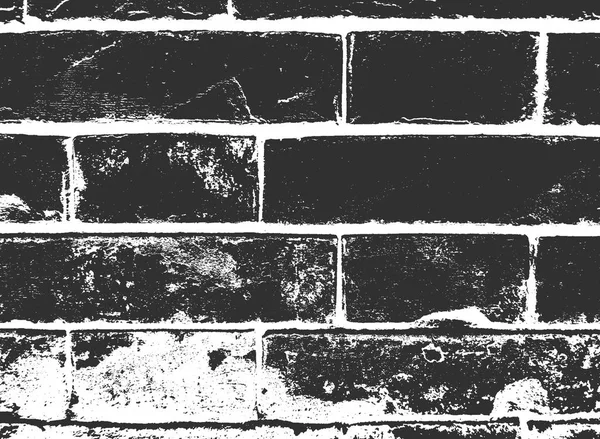 扭曲旧砖墙纹理。Eps8 向量. — 图库矢量图片