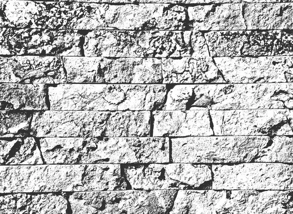 苦痛の古いレンガの壁のテクスチャ。Eps8 ベクトル. — ストックベクタ