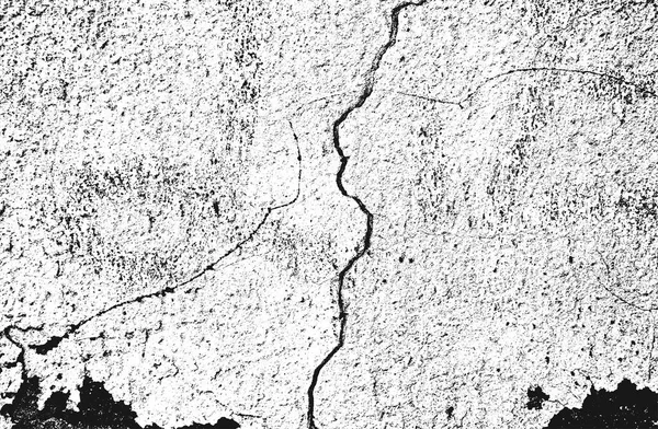 Texture Recouvrement Détériorée Béton Fissuré Pierre Asphalte Arrière Plan Grunge — Image vectorielle