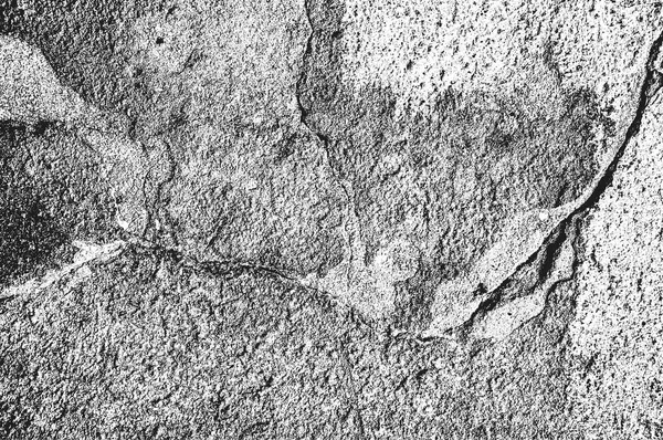 Gestörte Oberflächenstruktur Aus Rissigem Beton Stein Oder Asphalt Grunge Hintergrund — Stockvektor