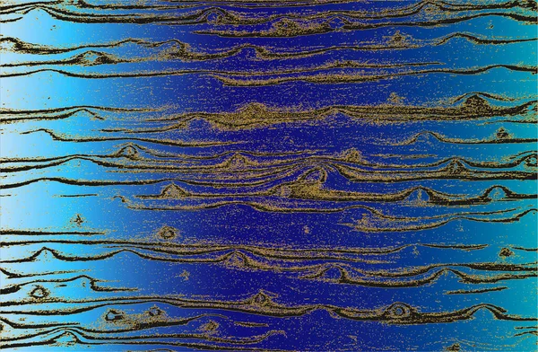 Distressed Overlay Blau Türkis Holzplanke Textur Grunge Hintergrund Abstrakte Halbtonvektorillustration — Stockvektor