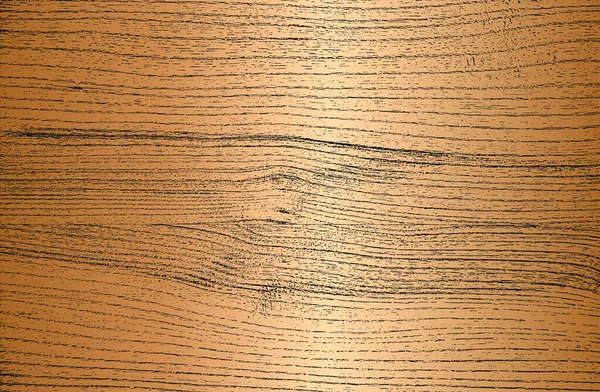 Несчастье Накладывается Золотой Деревянной Доской Текстуры Гранж Фон Абстрактная Полутоновая — стоковый вектор