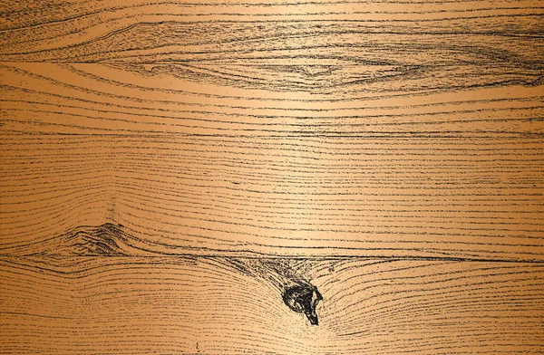 Distressed Superposition Dorée Texture Planche Bois Fond Grunge Illustration Vectorielle — Image vectorielle