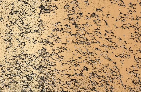 米黄色裂缝混凝土 石料或沥青的压实叠层纹理 背景很糟糕 抽象的半色调矢量插图 — 图库矢量图片