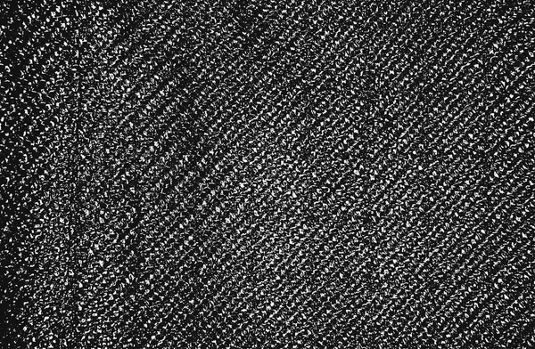 装飾ニットセーター プロット ジャージー プルオーバーの悲痛なオーバーレイテクスチャ グランジの背景 抽象的なハーフトーンベクトル図 — ストックベクタ