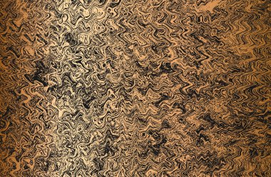 Sıkıntılı eski beton vektör dokusu. EPS8 illüstrasyonu. Siyah ve altın renginde bir arkaplan. Taş, asfalt, alçı, mermer.