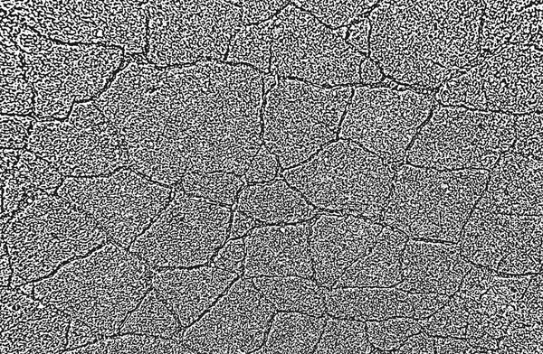 Texture Recouvrement Détériorée Béton Fissuré Pierre Asphalte Arrière Plan Grunge — Image vectorielle