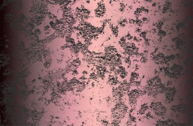 Altın rengi, çatlamış beton, taş ya da asfaltın sıkıntılı örtülü dokusu. Grunge 'un arka planı. soyut yarım ton vektör çizimi