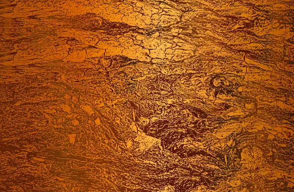 Strach Stary Suchy Drewniany Tekstura Czarno Złote Tło Grunge Ilustracja — Wektor stockowy