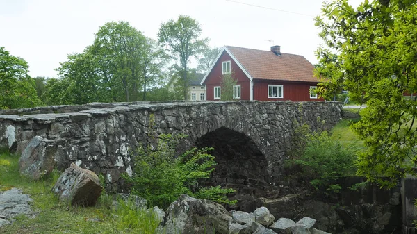 Szwedzki Dom Most — Zdjęcie stockowe