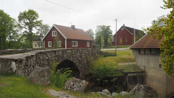 Szwedzki Dom Most — Zdjęcie stockowe